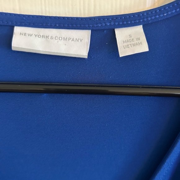 Blue New York & Company dress size small - Picture 2 of 3